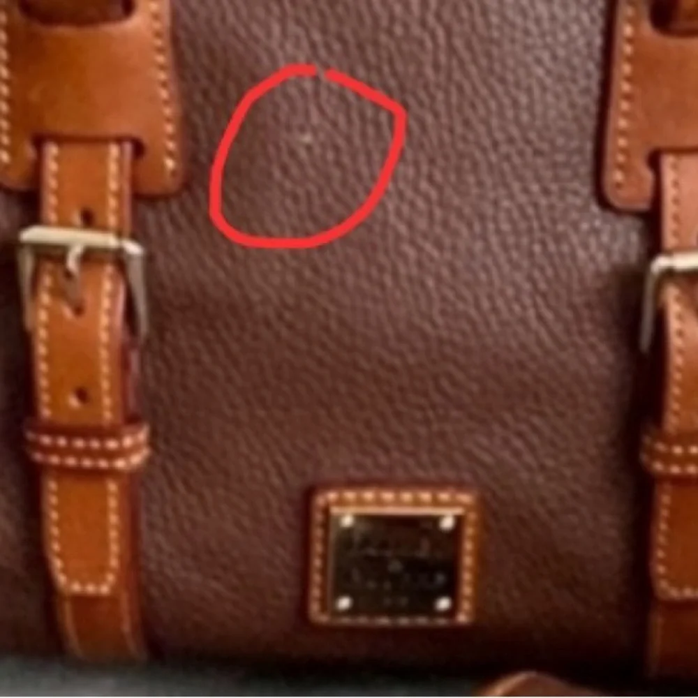 Dooney & Bourke Bristol satchel w/accessories - Picture 3 of 13